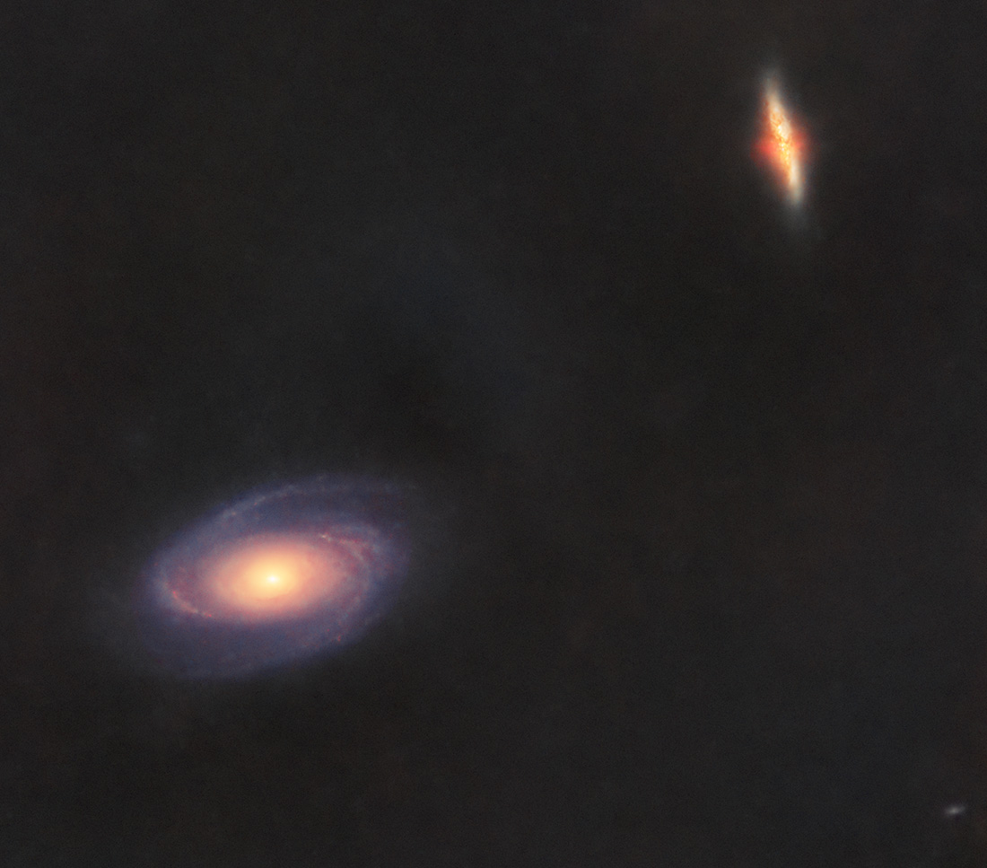 galaxia lui Bode - fara stele