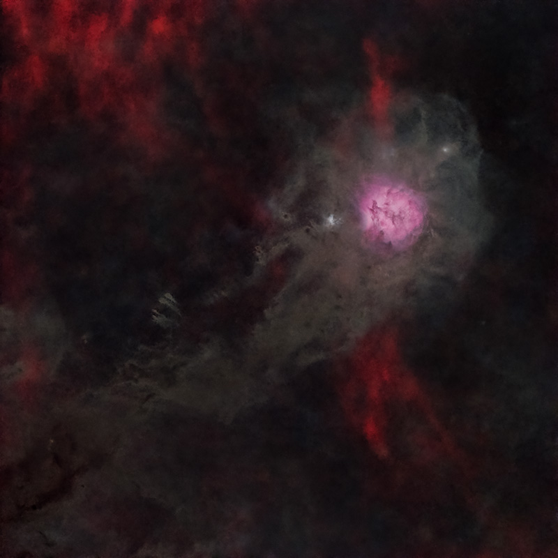 cocoon nebula without stars