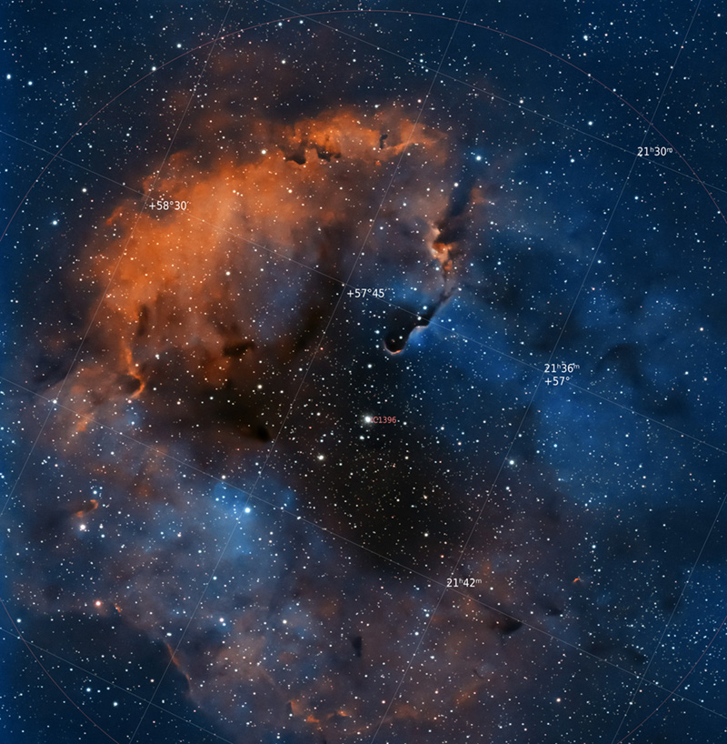 Nebuloasa Trompa Elefantului - IC 1396